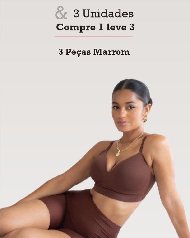 Kit 3 Sutiãs Modelador Libelle — Videtare
